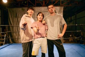 映画「アンジーのBARで逢いましょう」の撮影現場より